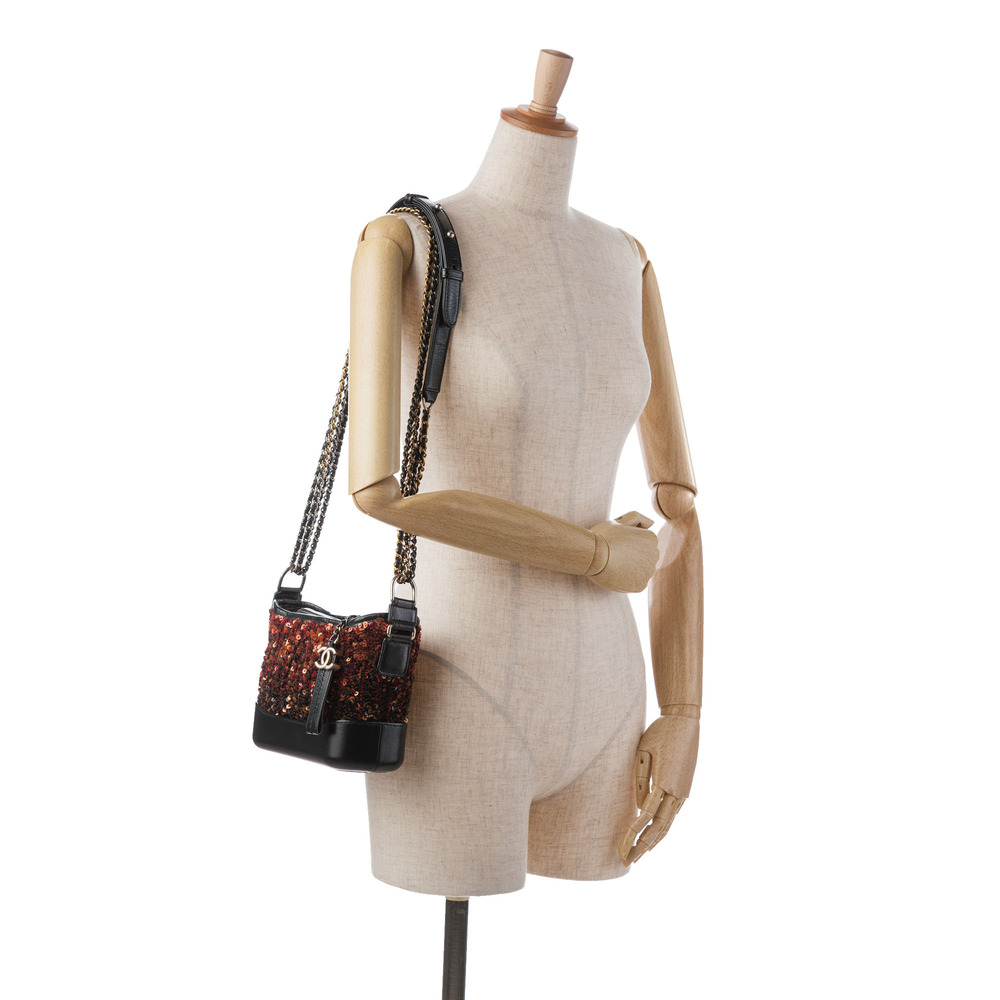Pre-Loved Chanel Small Sequin Gabrielle Crossbody - Picture 10 of 10